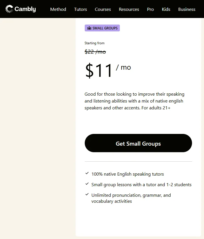 Cambly Flat 50 Percent OFF.webp