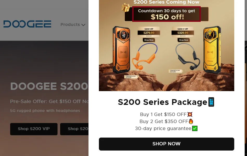 Doogee 150 OFF OFFER.webp