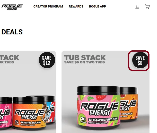 Rogue Energy 6 OFF Offer.webp