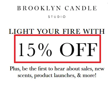 Brooklyn Candle Studio 15 OFF Offer.webp