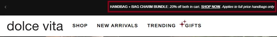 Dolce Vita 20 OFF Offer.webp