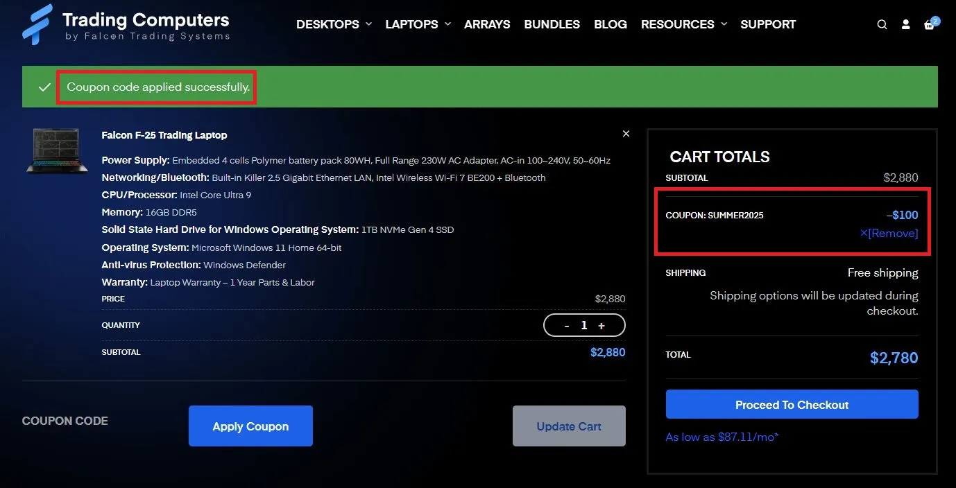 TradingComputers 100 OFF Coupon Code.webp
