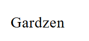Gardzen Online
